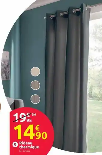 Mr Bricolage Rideau Thermique offre