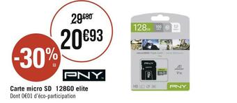 Carte micro sd 128go elite