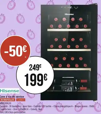 Géant Casino Cave à vin de service offre