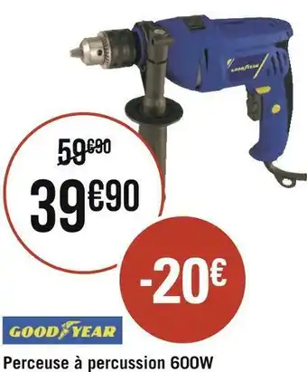 Perceuse à percussion 600w