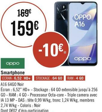 Géant Casino Smartphone offre