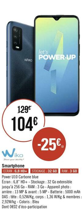 Géant Casino Smartphone offre