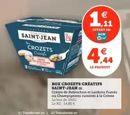 Utile Box crozets créatifs saint-jean offre