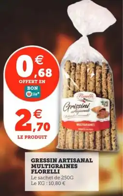 Utile Gressin artisanal multigraines florelli offre
