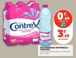 Utile Eau minérale naturelle contrex offre