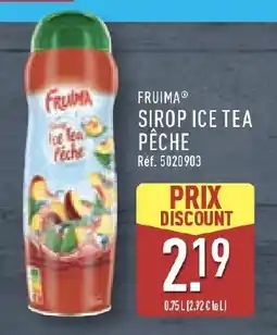 ALDI Fruima sirop ice tea pêche offre