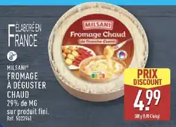 ALDI Milsani fromage à déguster chaud offre