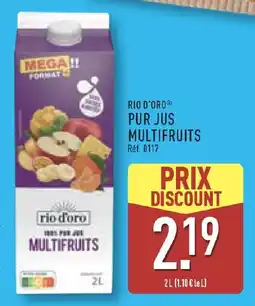 ALDI Rio d'oro pur jus multifruits offre