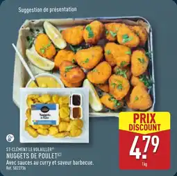 ALDI St-clément le volailler nuggets de poulet offre