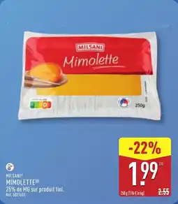 ALDI Milsani mimolette offre
