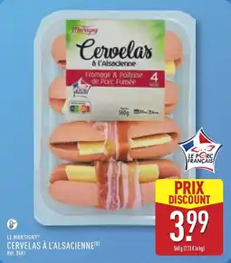 ALDI Le marsigny cervelas à l'alsacienne offre