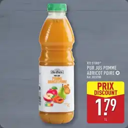 ALDI Rio d'oro pur jus pomme abricot poire offre