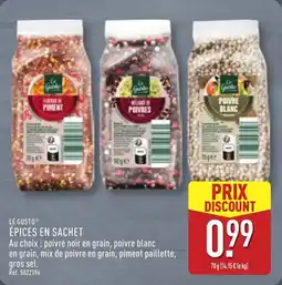 ALDI Le gusto épices en sachet offre