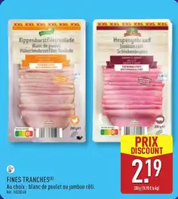 ALDI Fines tranches offre