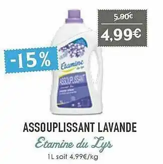 Naturalia Assouplissant Lavande étamine Du Lys offre