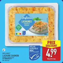 ALDI Daylicious lasagne saumon épinards offre
