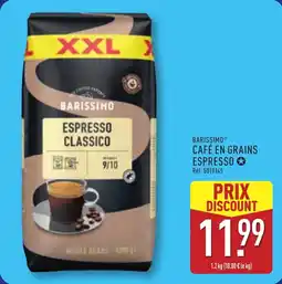 ALDI Barissimo café en grains espresso offre