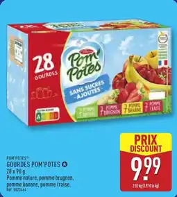 ALDI Pom potes gourdes pom'potes offre