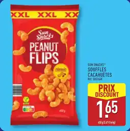 ALDI Sun snacks soufflés cacahuètes offre