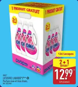 ALDI Omo lessive liquide offre
