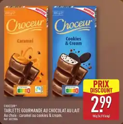 ALDI Choceur tablette gourmande au chocolat au lait offre