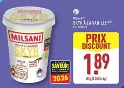 ALDI Milsani skyr à la vanille offre