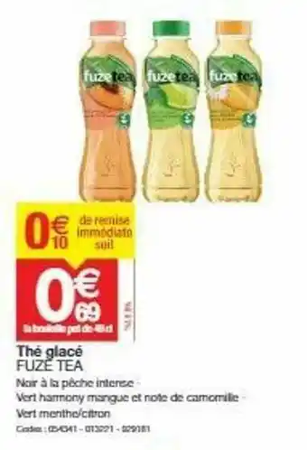Thé Glacé Fuze Tea