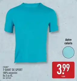 ALDI Crane t-shirt de sport offre