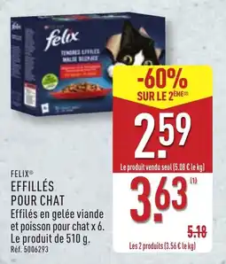 ALDI Felix effillés pour chat offre