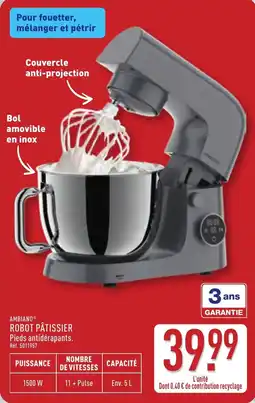 ALDI Ambiano robot pâtissier offre