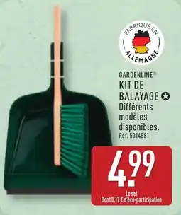 ALDI Gardenline kit de balayage offre