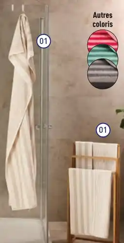 ALDI Novitesse serviette éponge offre