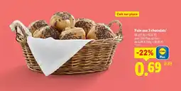 Lidl Pain aux 3 chocolats offre
