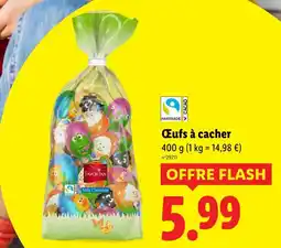 Lidl Favorina œufs à cacher offre
