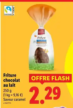 Lidl Favorina friture chocolat au lait offre