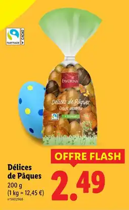 Lidl Favorina délices de pâques offre