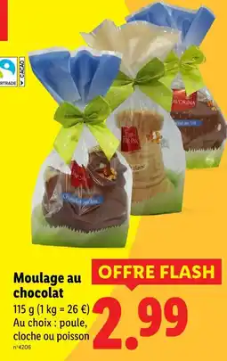 Lidl Favorina moulage au chocolat offre