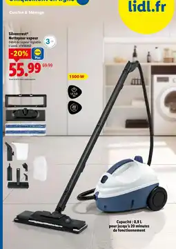 Lidl Silvercrest nettoyeur vapeur offre