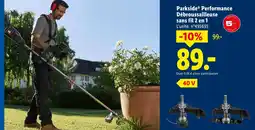 Lidl Parkside performance débroussailleuse sans fil 2 en 1 offre