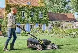 Gamm vert Ecloz tondeuse à batterie autotractée e-46td offre