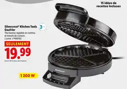 Lidl Silvercrest kitchen tools gaufrier offre