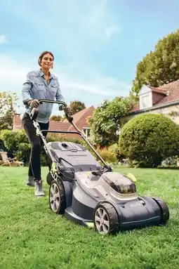 Gamm vert Ecloz tondeuse à batterie poussée e-40td offre