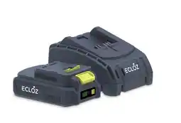 Gamm vert Ecloz kit batterie 2 ah + chargeur 20 v offre
