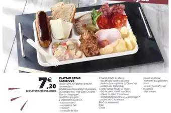 Super U Plateau Repas Classique offre