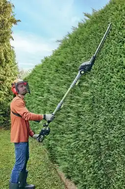 Gamm vert Ecloz perche télescopique à batterie e-114pc offre