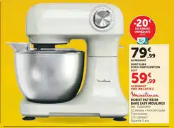 Hyper U Moulinex robot patissier bake easy offre