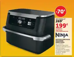 Hyper U Ninja foodi friteuse sans huile megazone offre