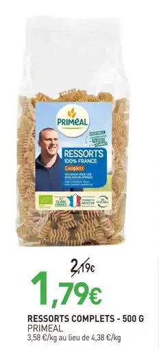 naturéO Primeal ressorts complets offre