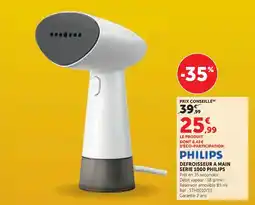 Hyper U Philips défroisseur à main série 1000 offre