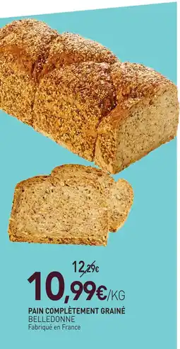 naturéO Belledonne pain complètement grainé offre